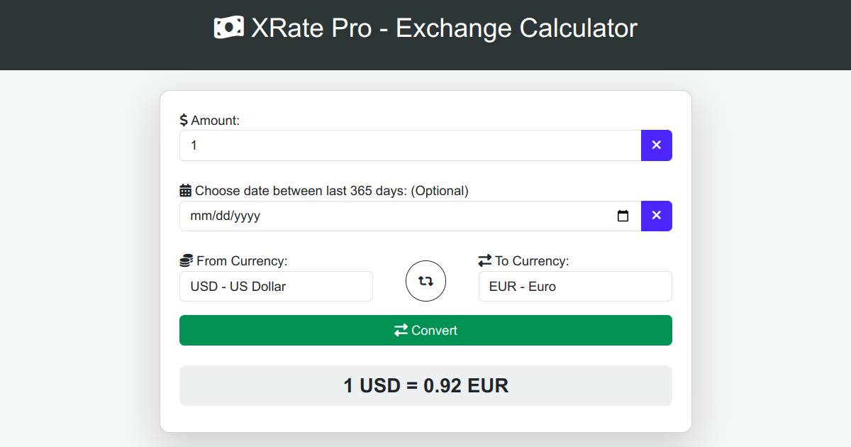 XRate Pro